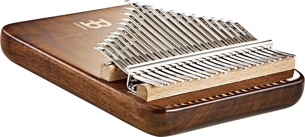 Meinl Sonic Energy Solid Kalimba - 21 notes, black walnut detail view 3 at Luna Panther