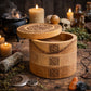 Celtic Carved 3 Tier Revolving Box — craft storage boxes & cases, image 5 of 5.