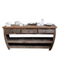 Centrepiece Recycled Wood Table - 180x60x80cm - Luna Panther