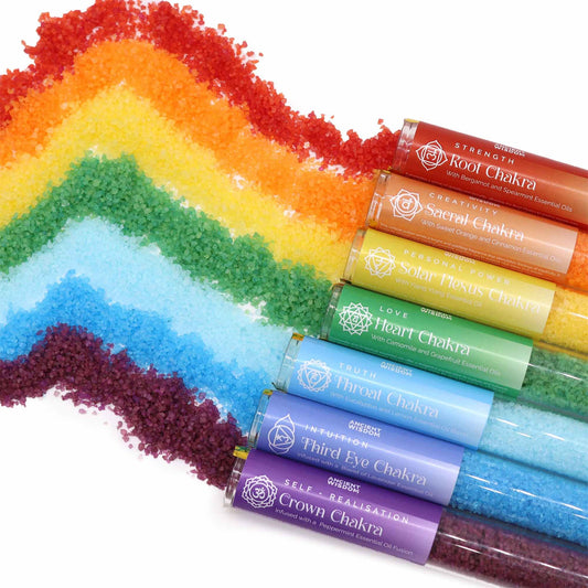 Chakra Bath Salt - Gift Pack of 7 - Luna Panther