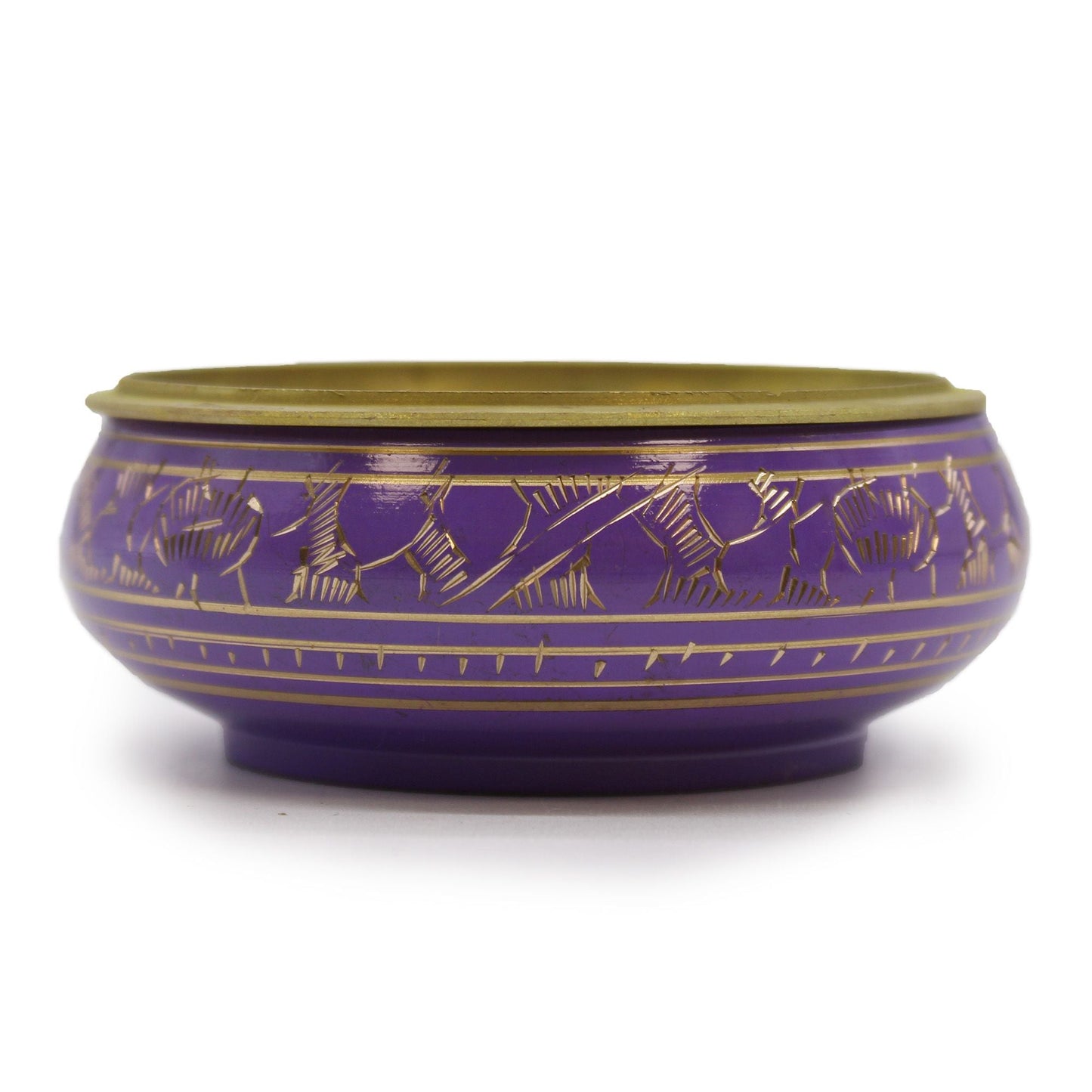 Chakra Charcoal Incense Jar - Crown - Luna Panther