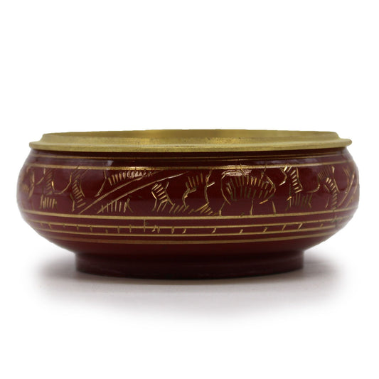 Chakra Charcoal Incense Jar - Root - Luna Panther
