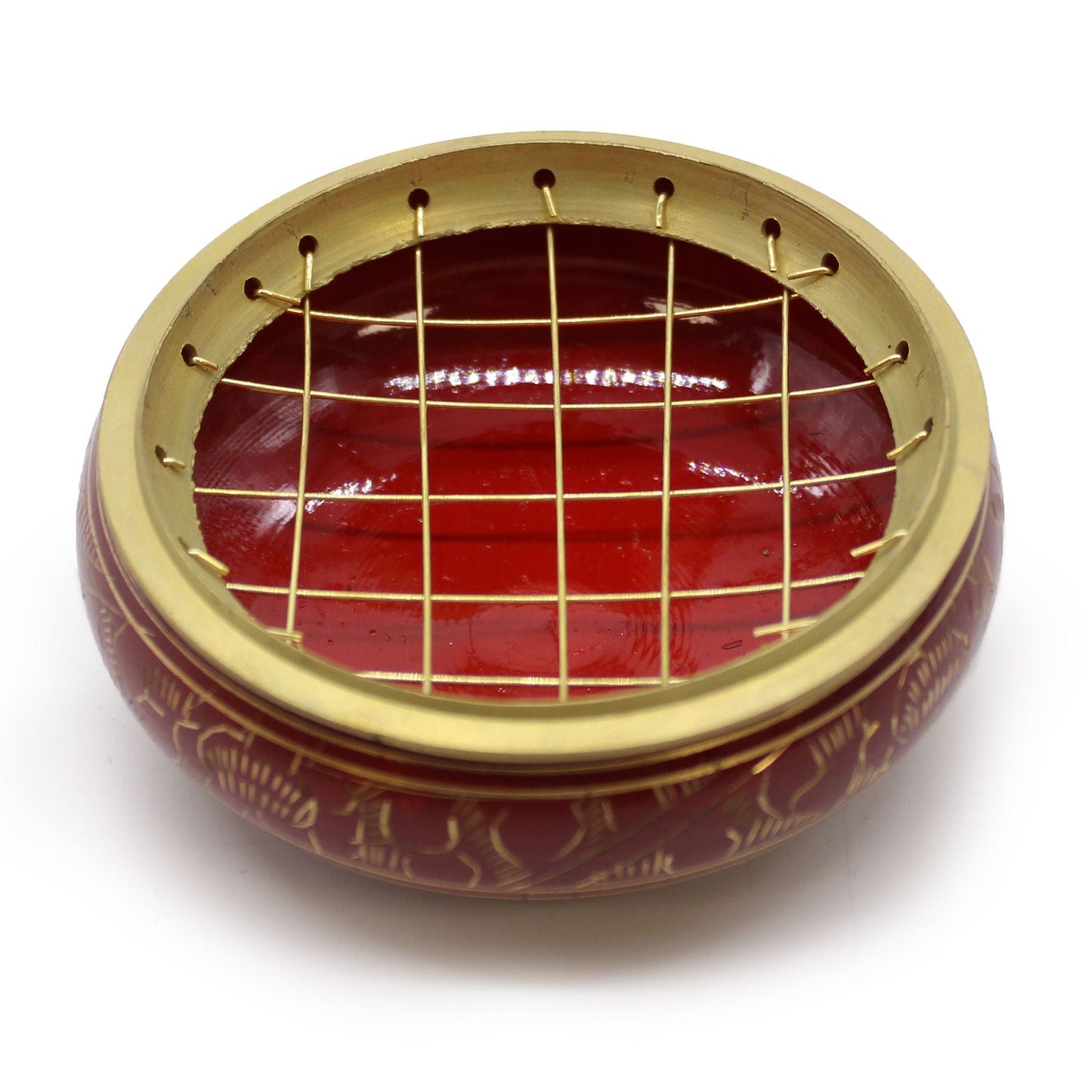 Chakra Charcoal Incense Jar - Root - Luna Panther