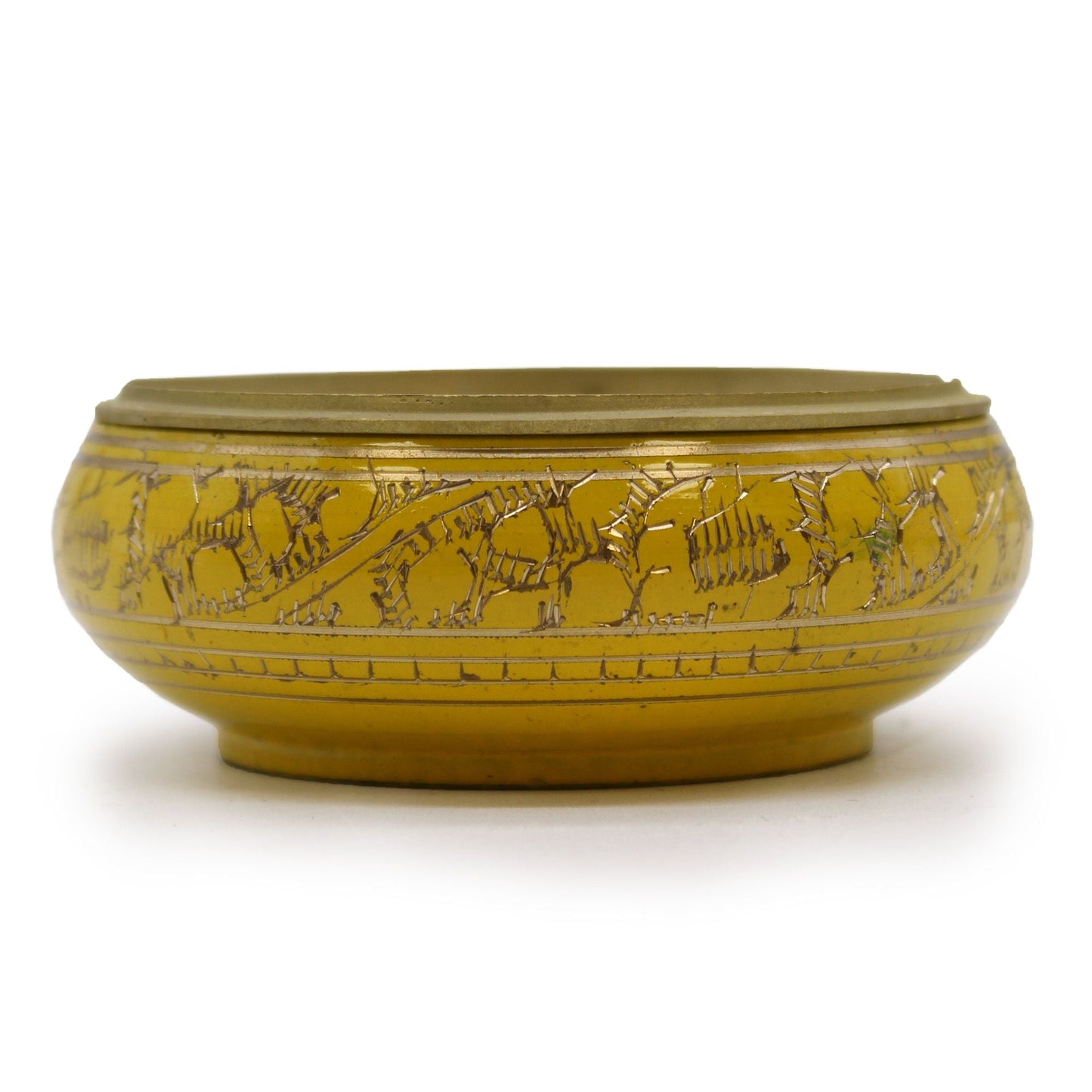 Chakra Charcoal Incense Jar - Solar Plexus - Luna Panther