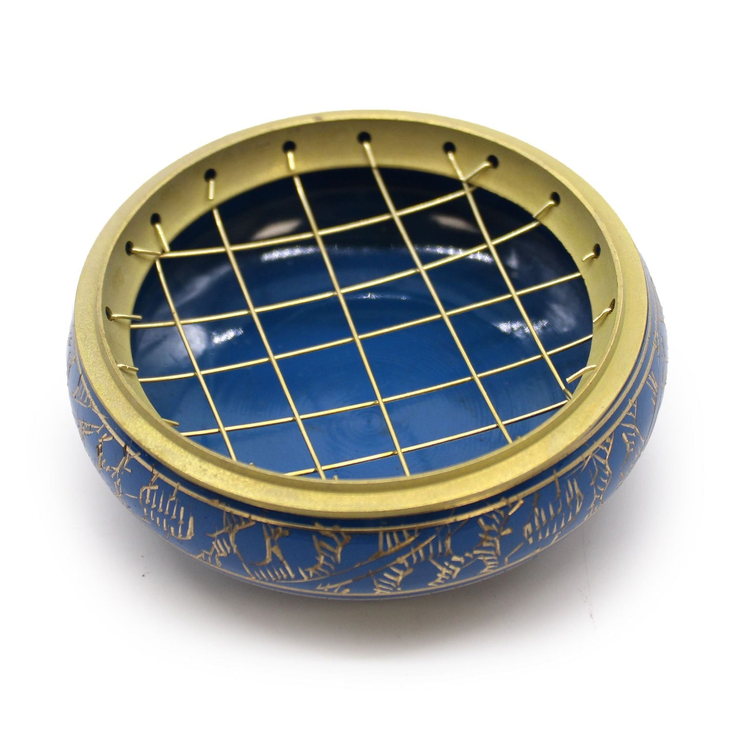 Chakra Charcoal Incense Jar - Third Eye - Luna Panther