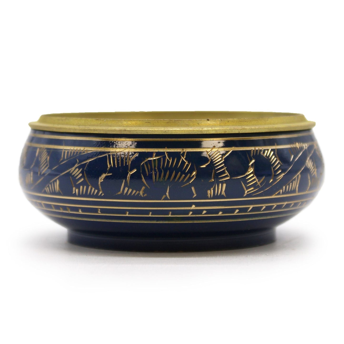 Chakra Charcoal Incense Jar - Throat - Luna Panther