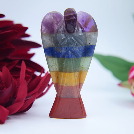 Chakra Crystal Angel — 80mm - Luna Panther