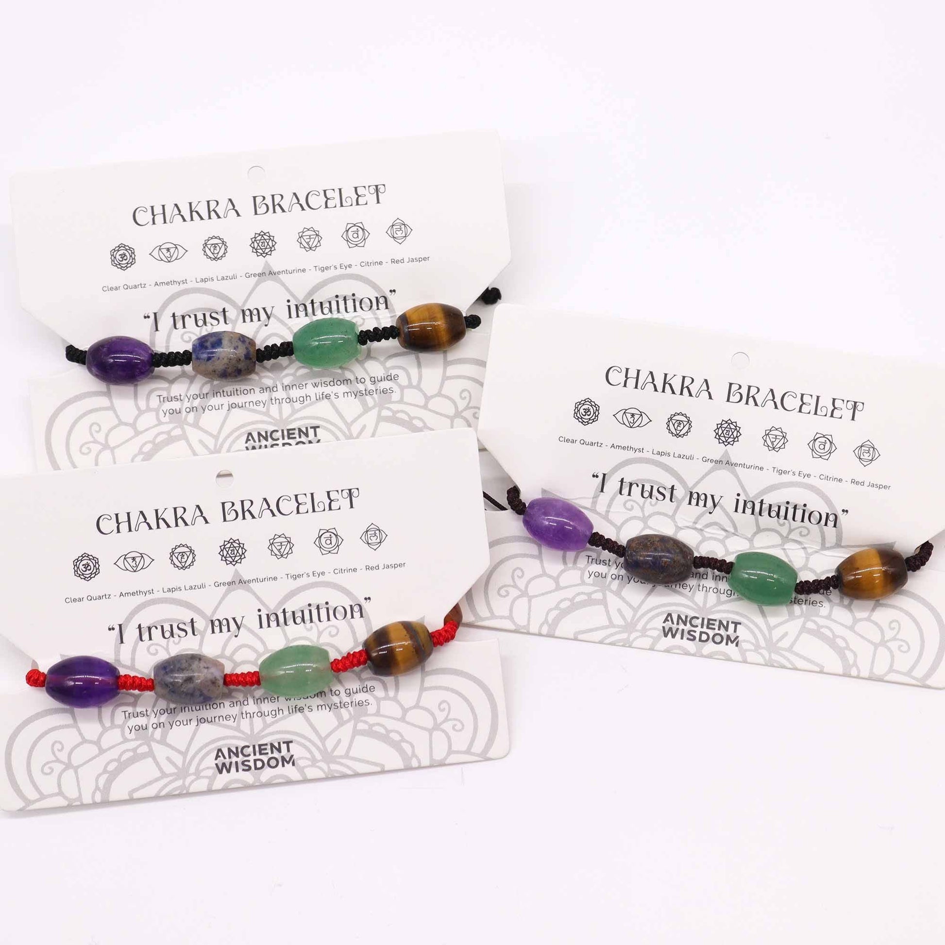 Chakra String Bracelet - Beads - Luna Panther