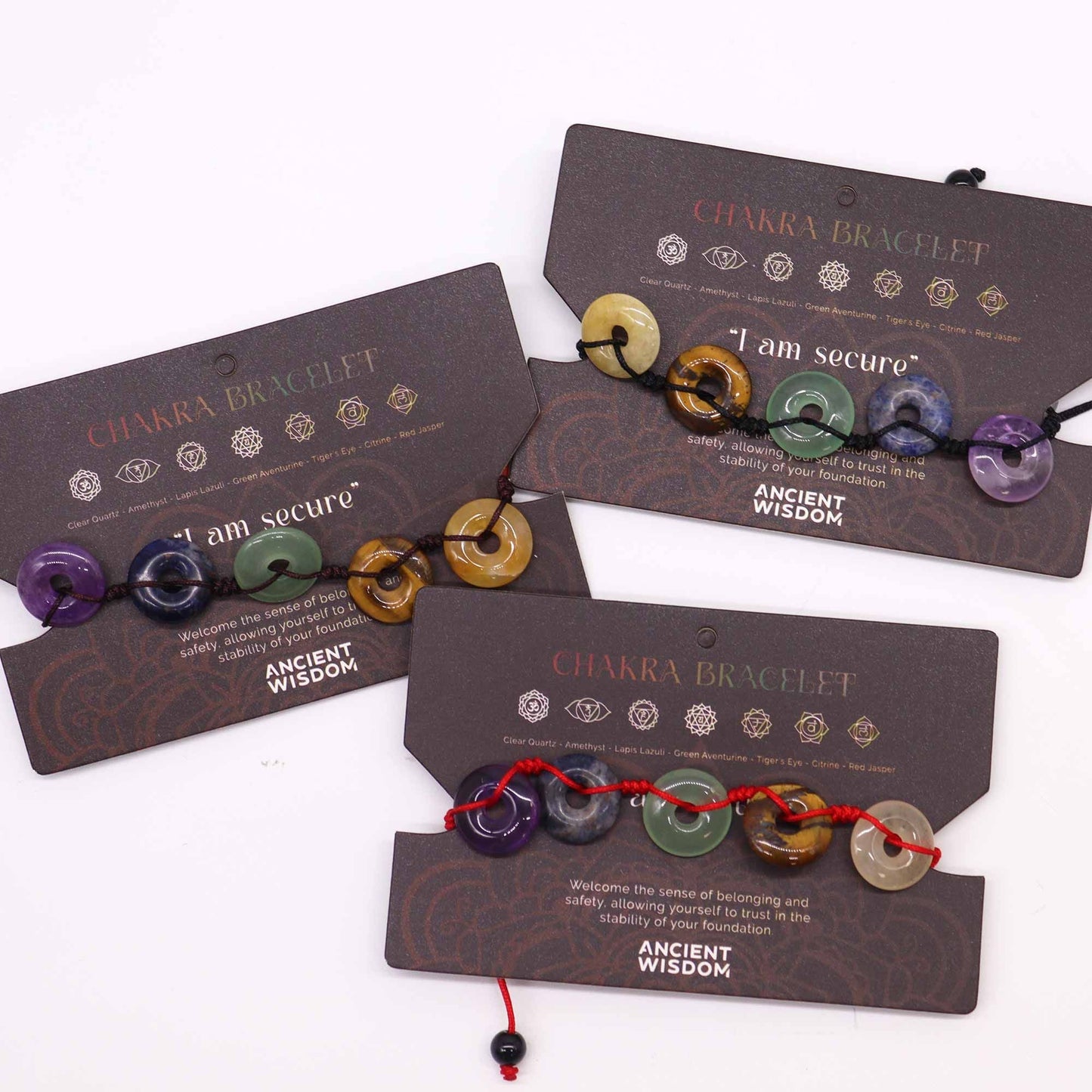 Chakra String Bracelet - Large Donuts - Luna Panther