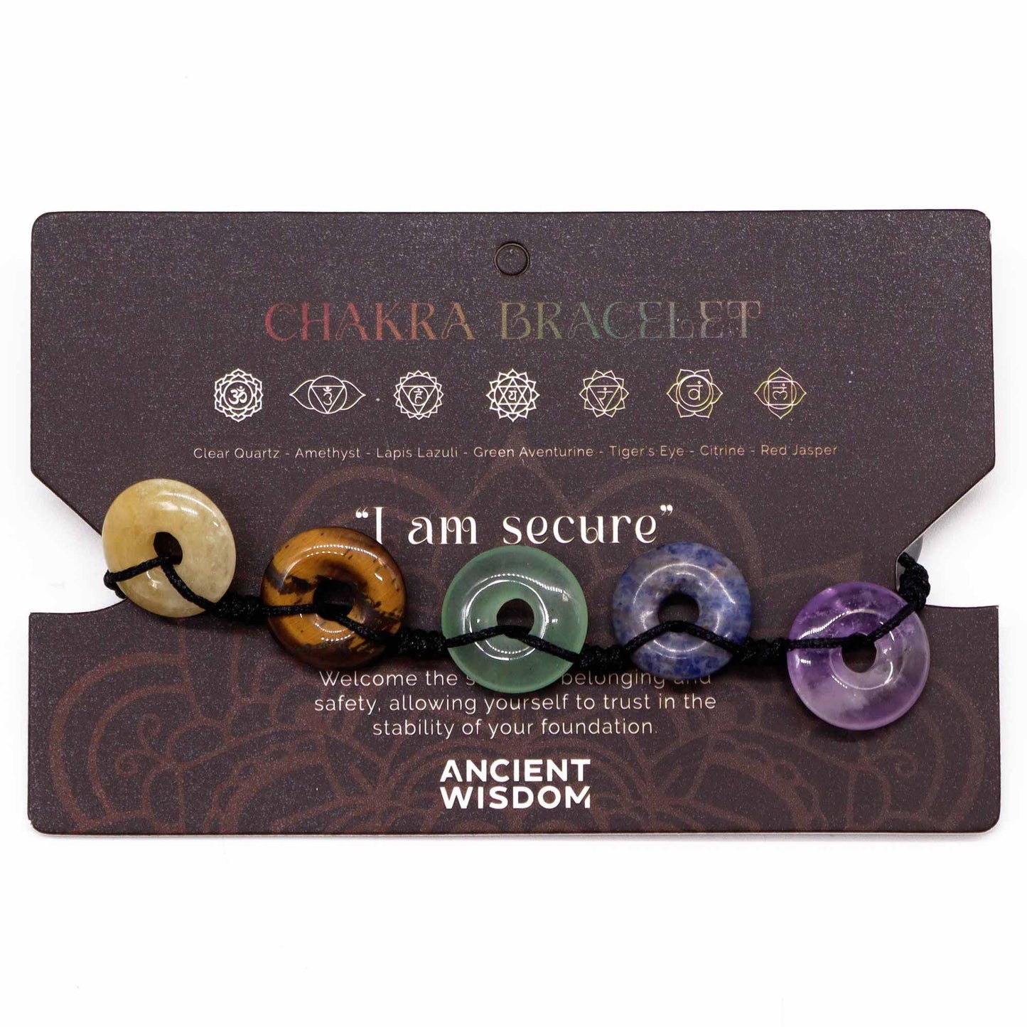 Chakra String Bracelet - Large Donuts - Luna Panther