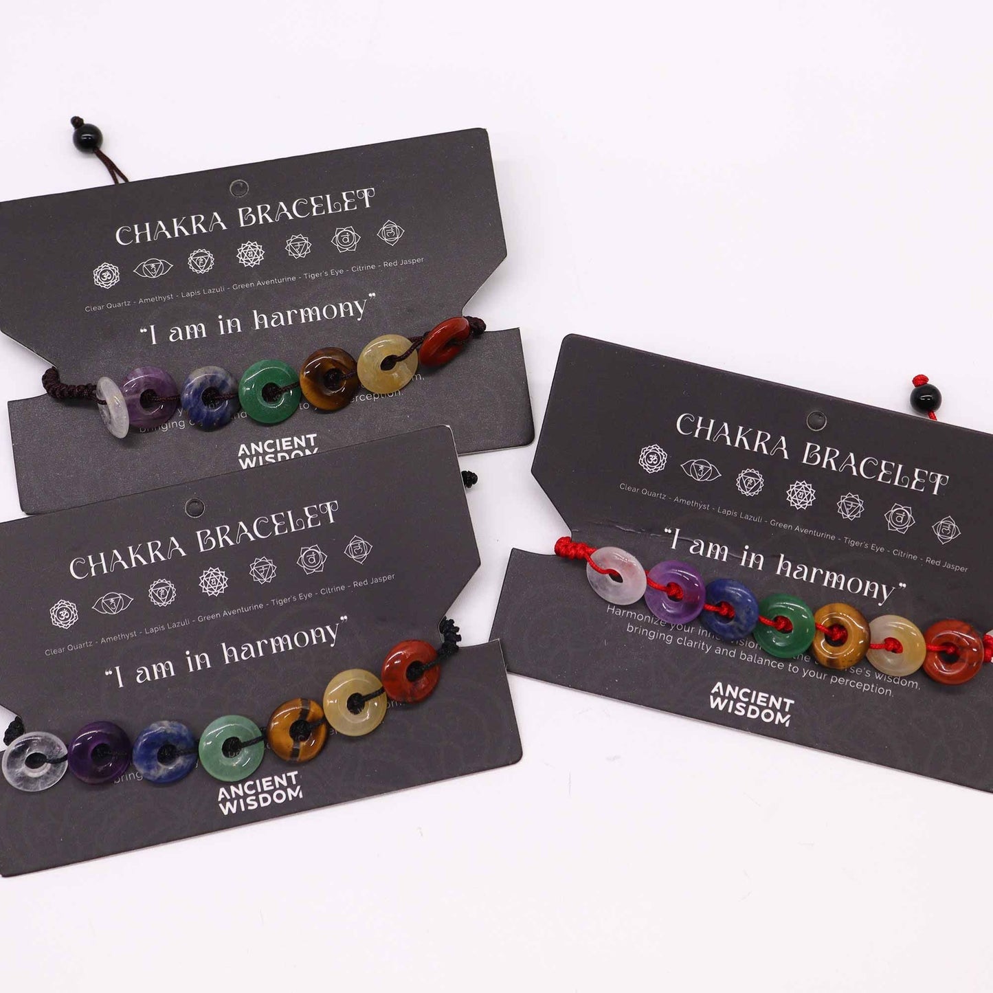 Chakra String Bracelet - Mini Donuts - Luna Panther