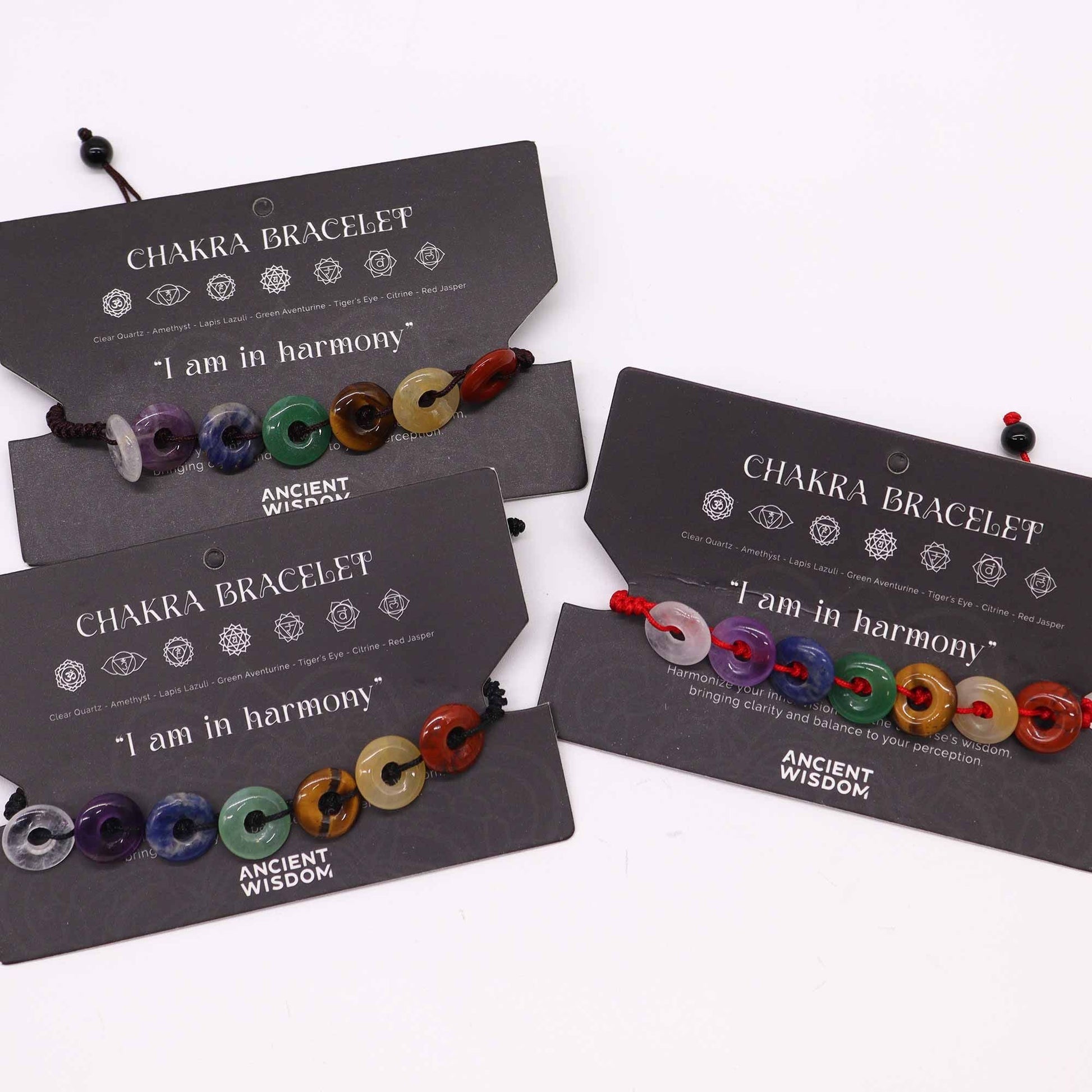 Chakra String Bracelet - Mini Donuts - Luna Panther