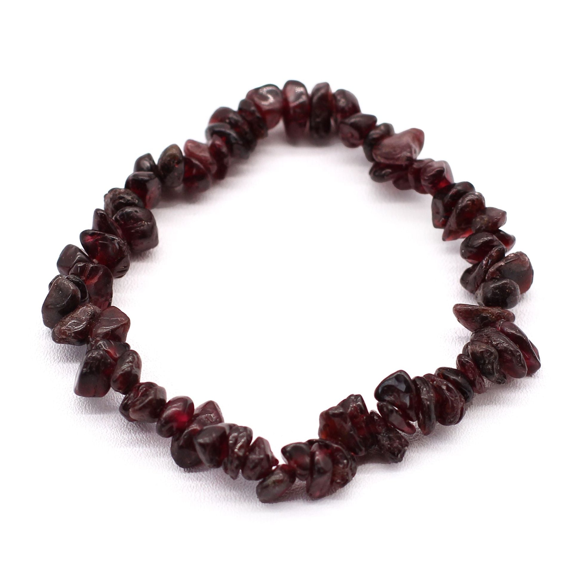 Chipstone Bracelet - Blood Garnet - Luna Panther