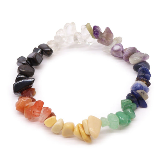 Chipstone Bracelet - Chakra Stones - Luna Panther