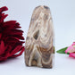 Chocolate Calcite Freeform — 328 g (105 mm) - Luna Panther