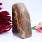 Chocolate Calcite Freeform — 508 g (103 mm) - Luna Panther