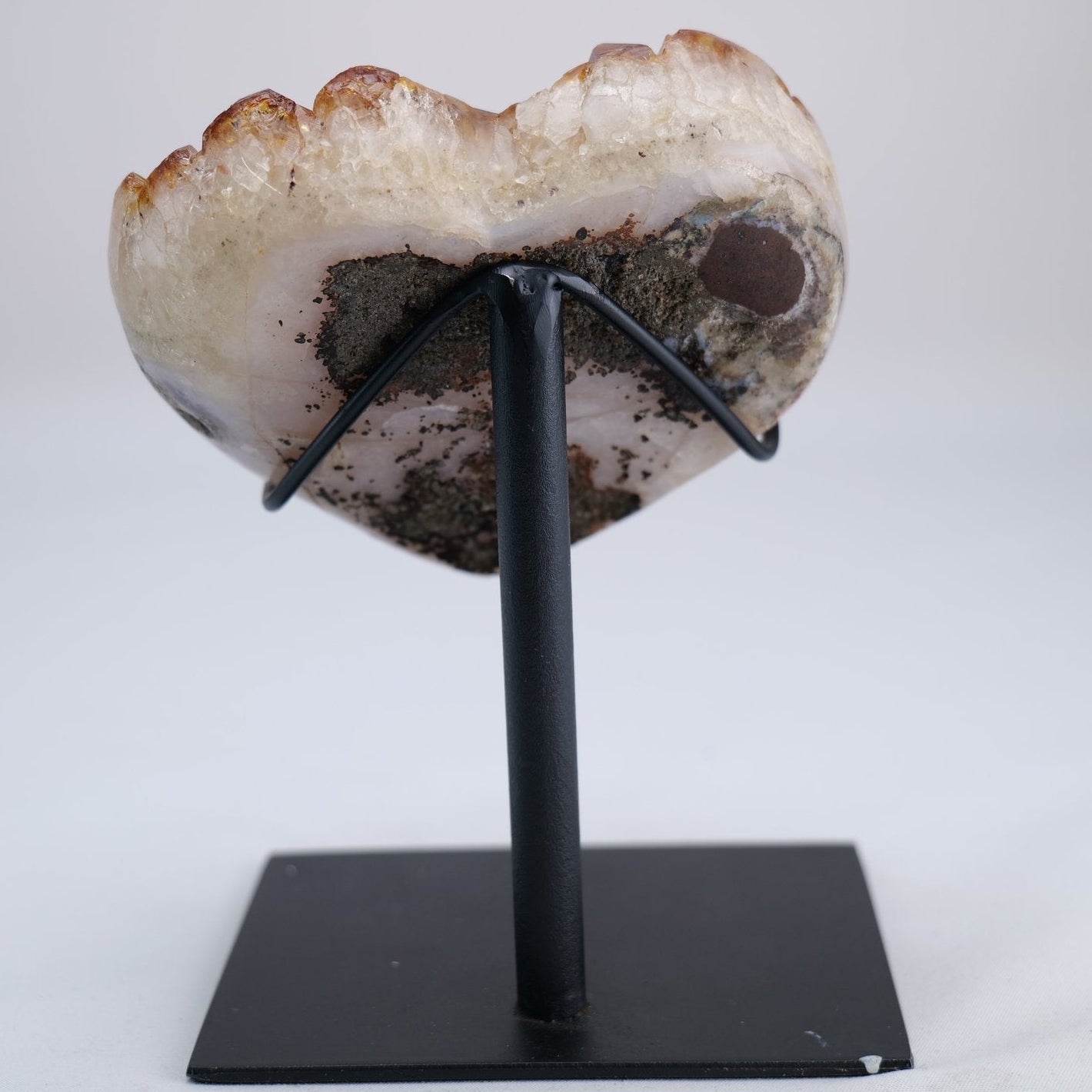 Citrine Heart 656g - Luna Panther