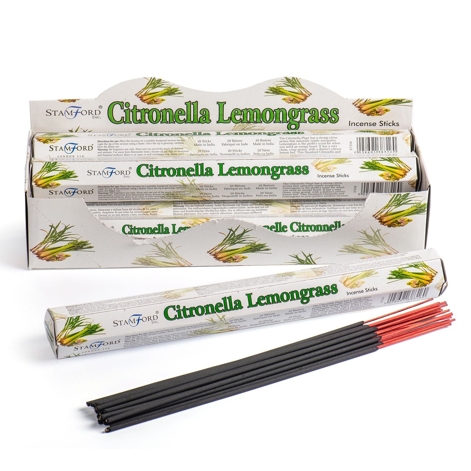 Citronella & Lemongrass Premium Incense - Luna Panther