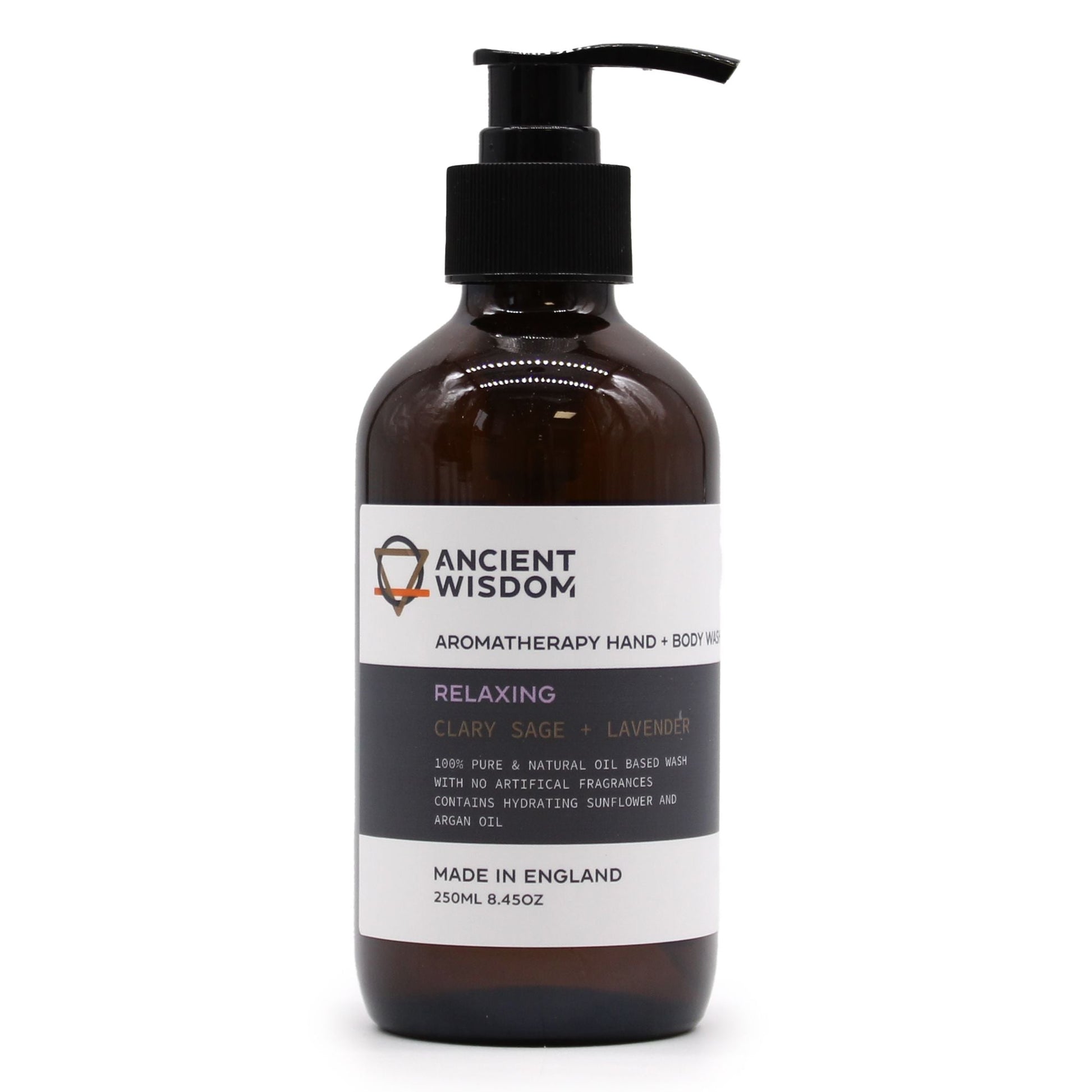 Clary Sage & Lavender Hand & Body Wash 250ml - Luna Panther