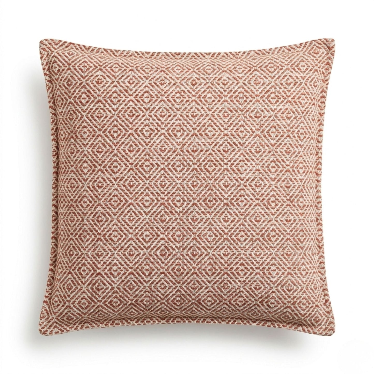 Classic Cushion Cover - Burgundy Squares - 45x45cm - Luna Panther
