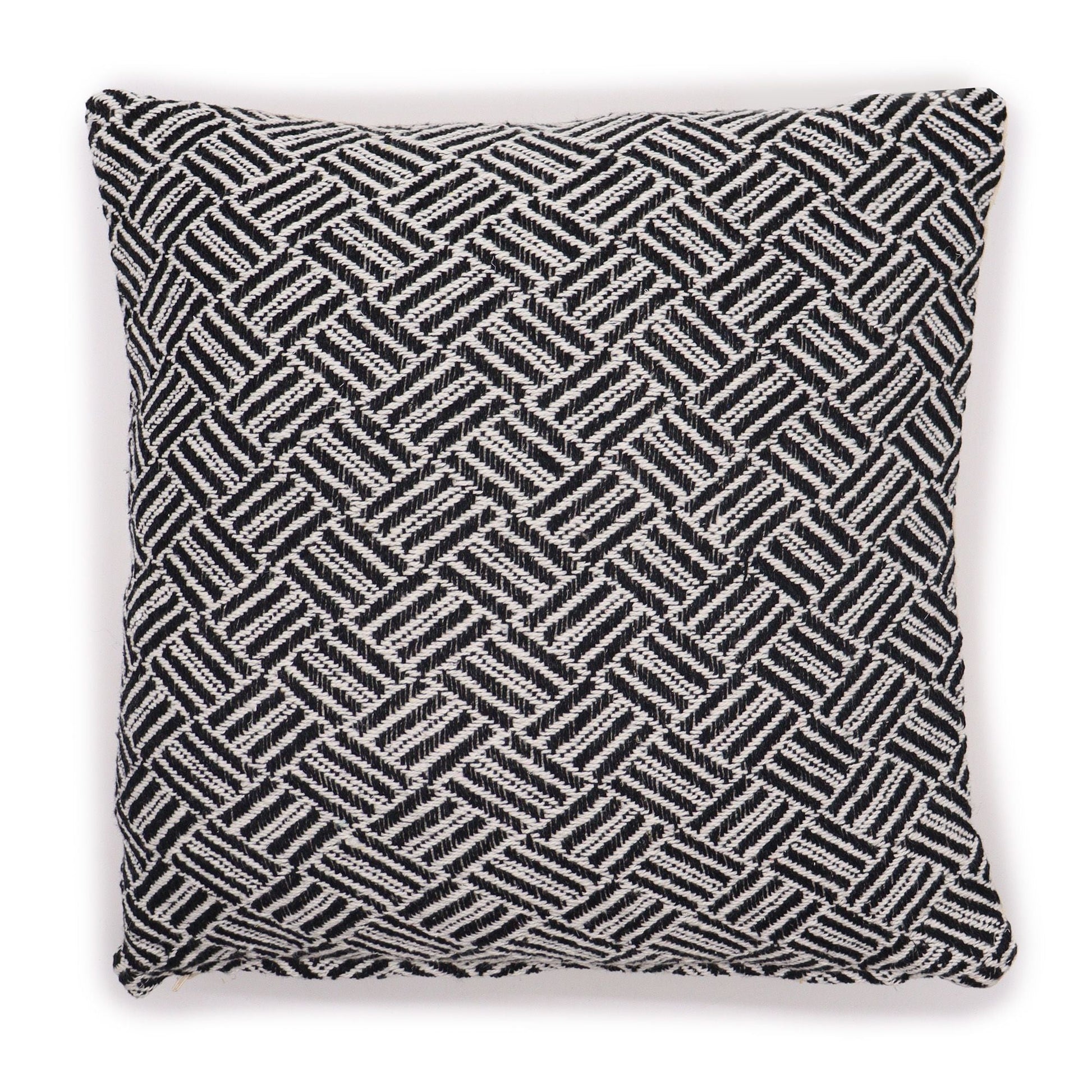 Classic Cushion Cover - Criss - Cross Black - 40x40cm - Luna Panther