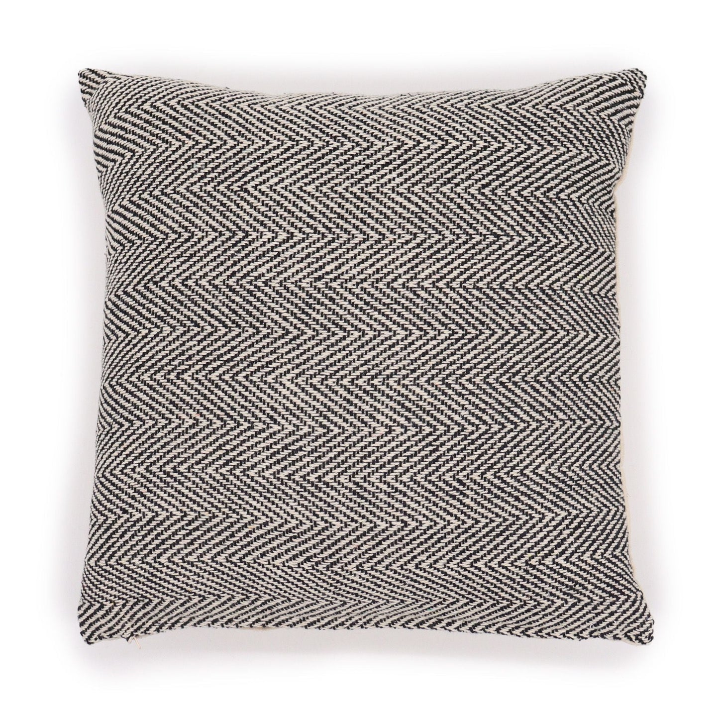 Classic Cushion Cover - Herringbone Fine Grey - 40x40cm - Luna Panther