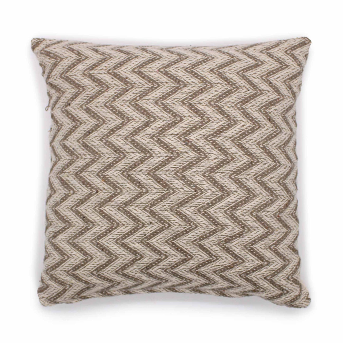 Classic Cushion Cover - Herringbone Wide Grey - 40x40cm - Luna Panther