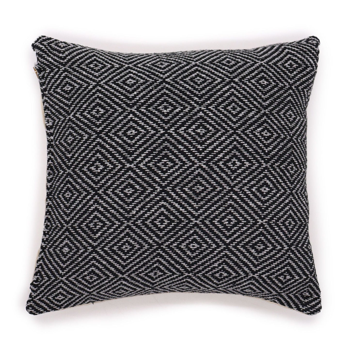 Classic Cushion Cover - Maze Black - 40x40cm - Luna Panther