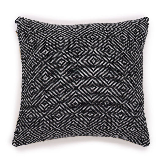 Classic Cushion Cover - Maze Black - 40x40cm - Luna Panther