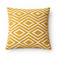 Classic Cushion Cover - Mustard Diamonds - 45x45cm - Luna Panther