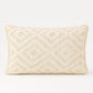 Classic Cushion Cover – Neutral Geo Creme – 30 × 50 cm – Lumber Style - Luna Panther