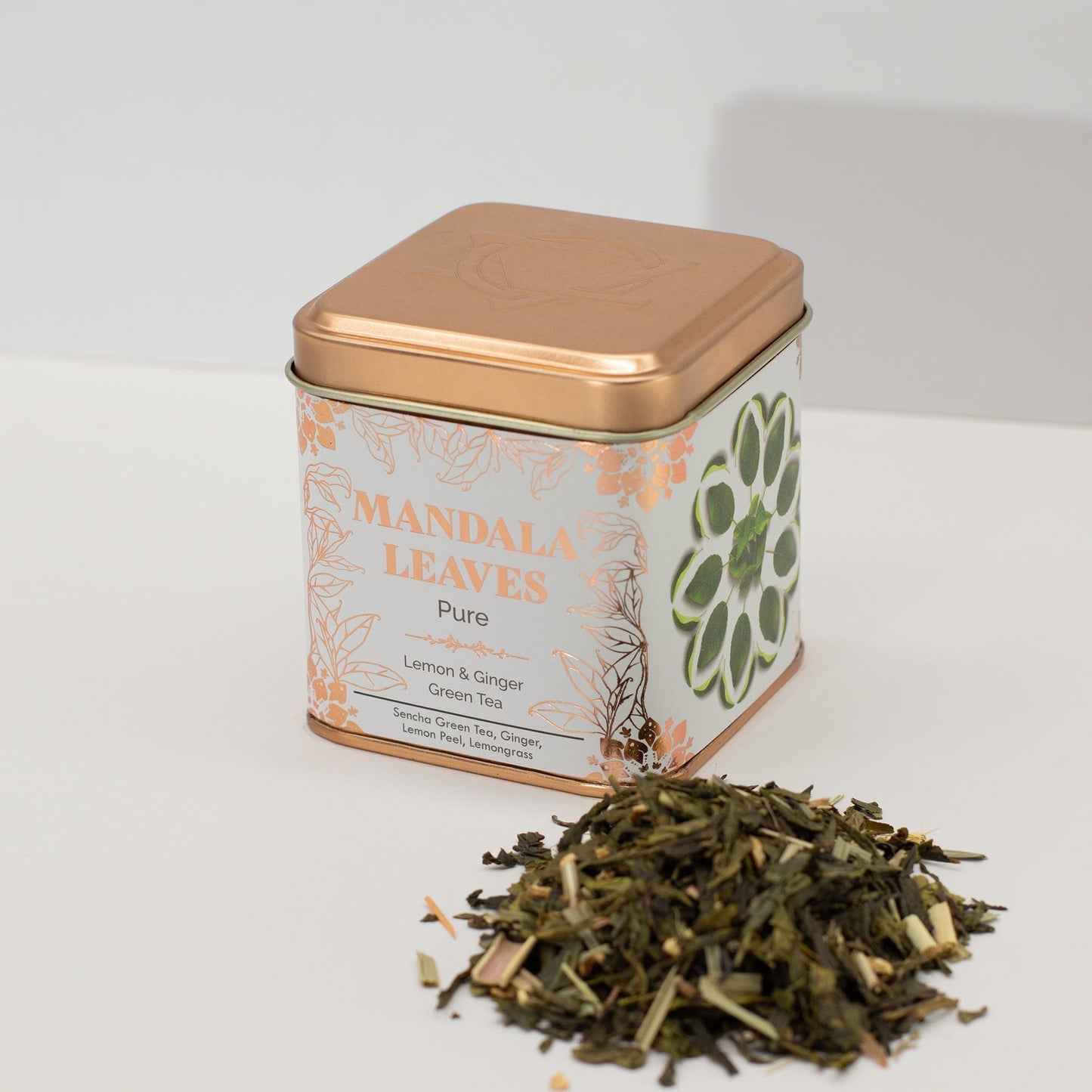 Classic Green Tea with Lemon and Ginger - 50g - Luna Panther
