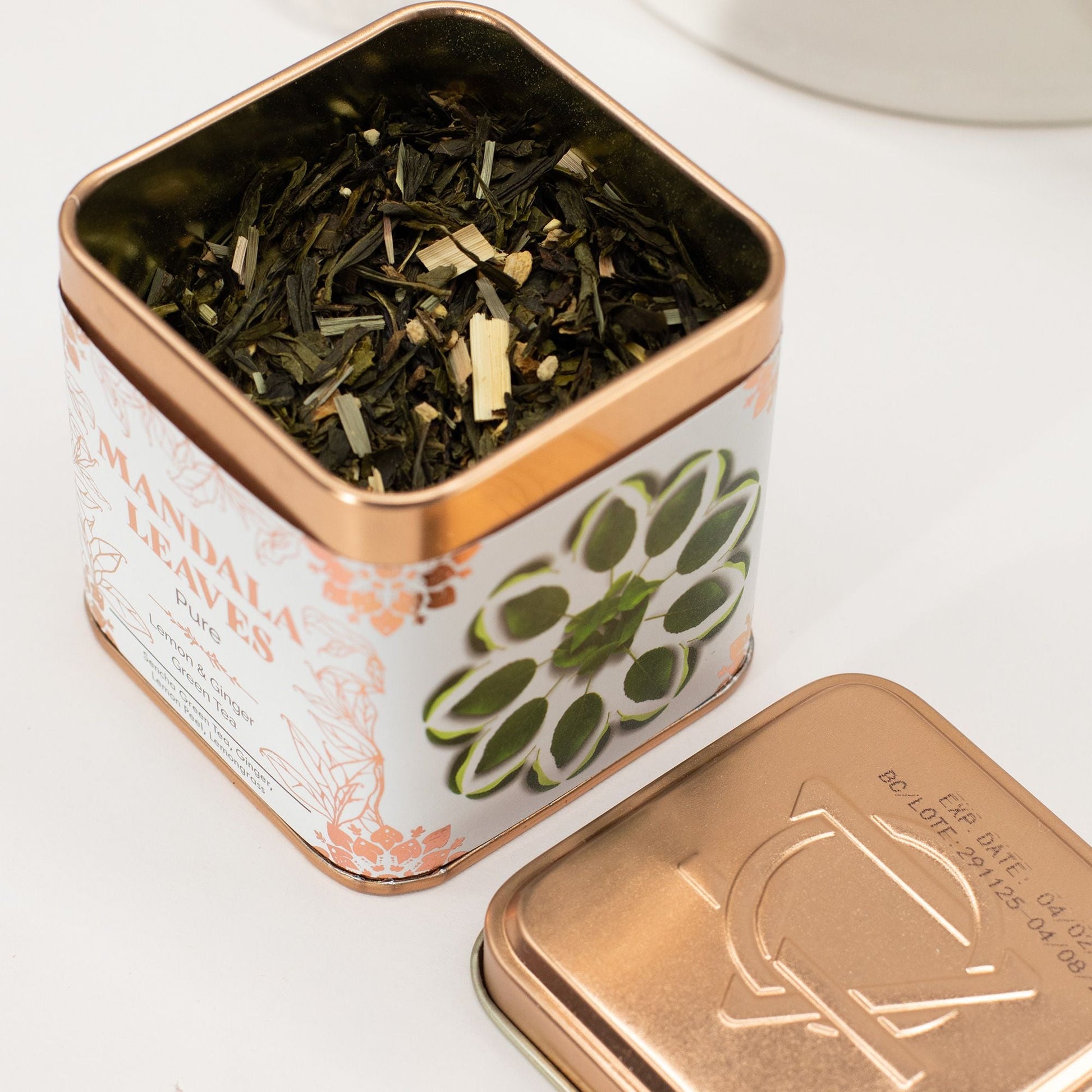Classic Green Tea with Lemon and Ginger - 50g - Luna Panther