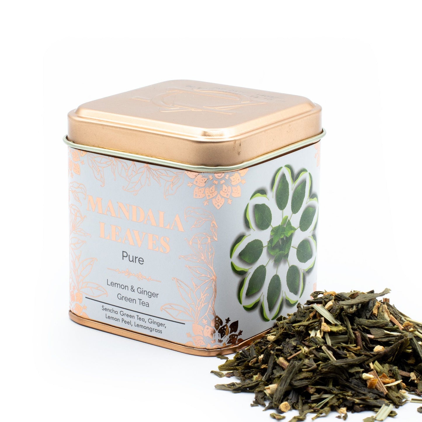 Classic Green Tea with Lemon and Ginger - 50g - Luna Panther