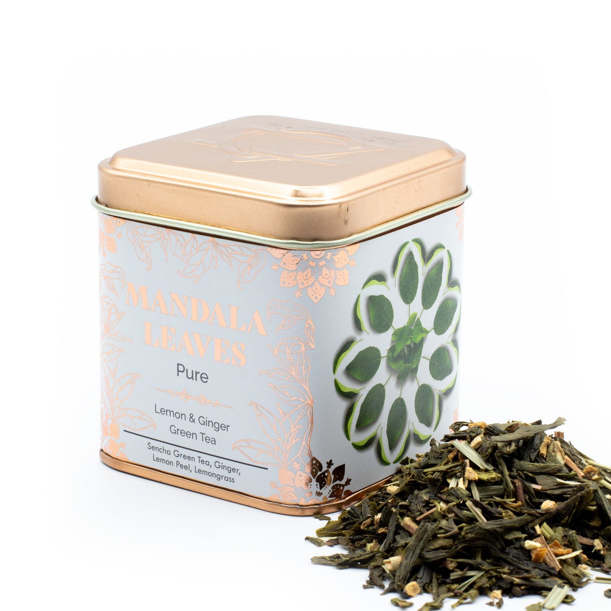 Classic Green Tea with Lemon and Ginger - 50g - Luna Panther