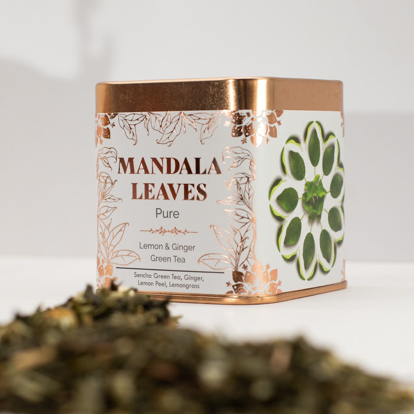 Classic Green Tea with Lemon and Ginger - 50g - Luna Panther