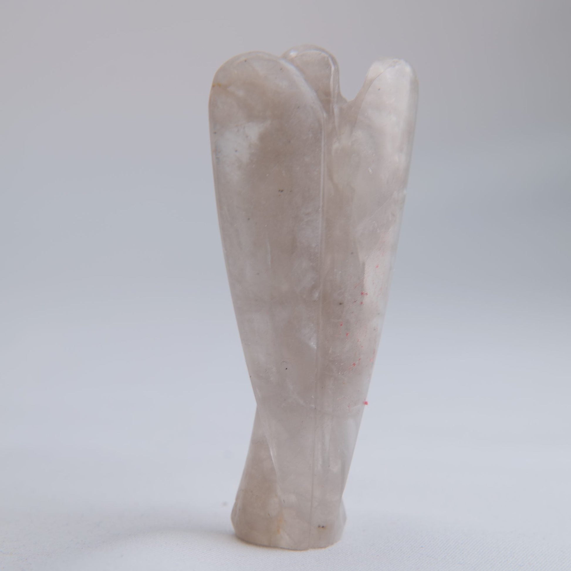 Clear Quartz Angel Carving 42g 70mm - Luna Panther
