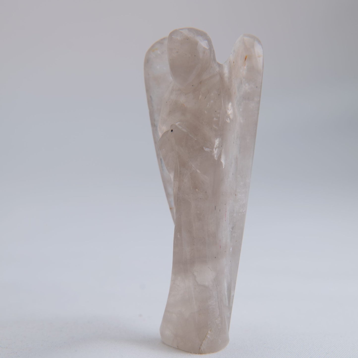 Clear Quartz Angel Carving 42g 70mm - Luna Panther