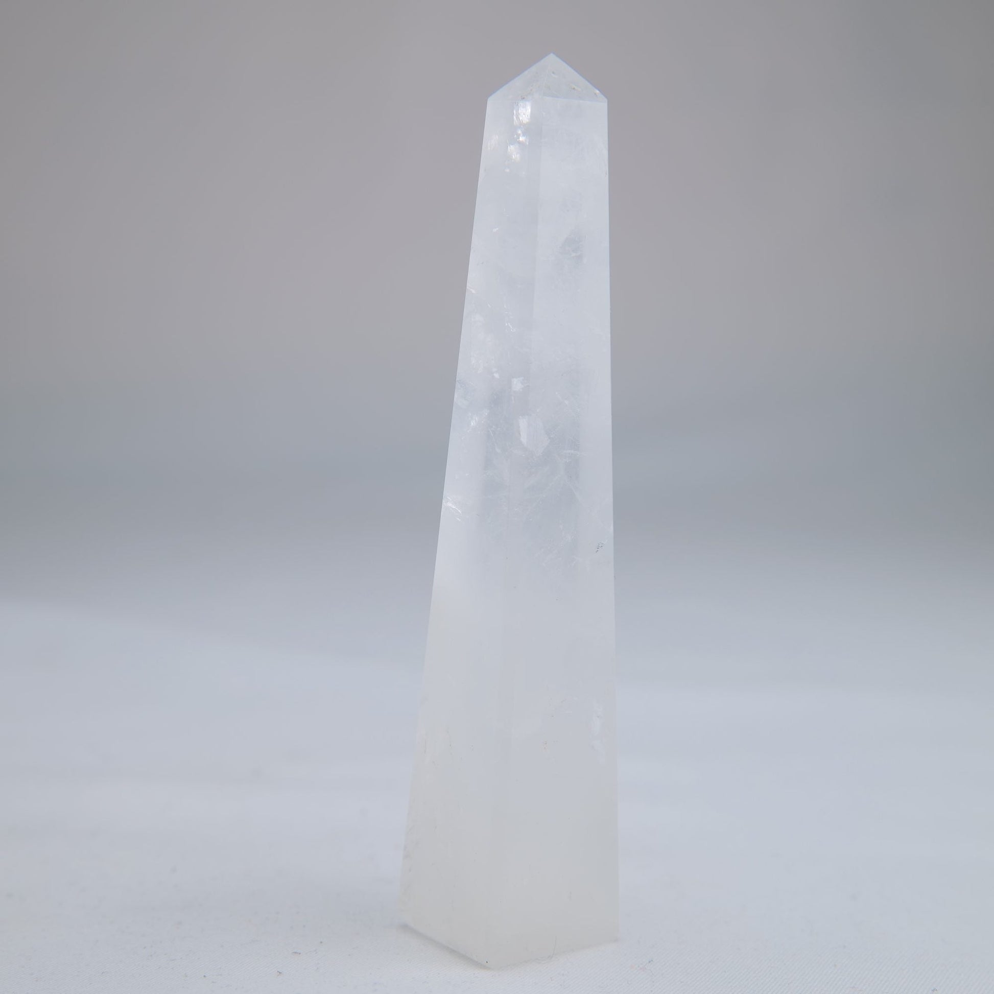 Clear Quartz Tower 66g - Luna Panther