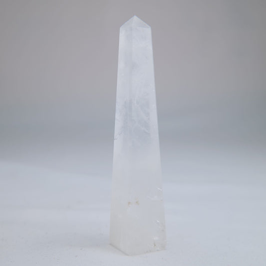 Clear Quartz Tower 66g - Luna Panther