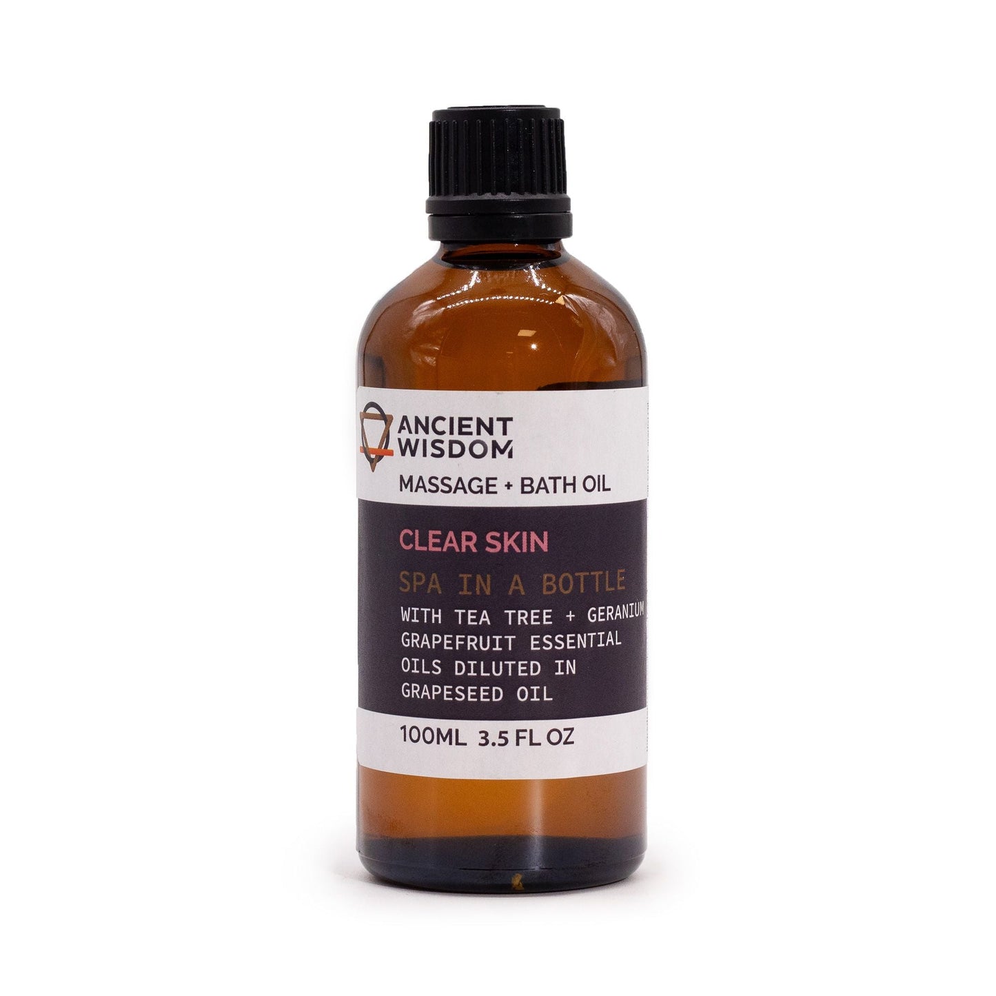 Clear Skin Massage Oil - 100ml - Luna Panther