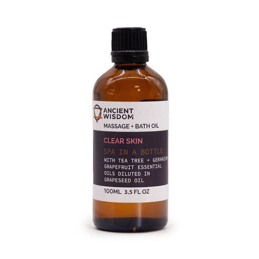 Clear Skin Massage Oil - 100ml - Luna Panther