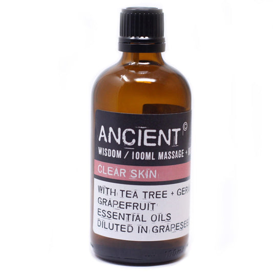 Clear Skin Massage Oil - 100ml - Luna Panther alternate view
