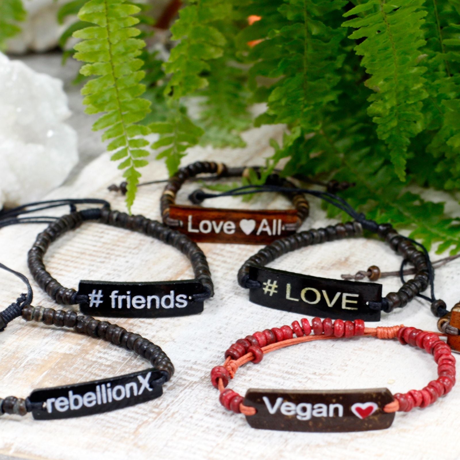 Coco Slogan Bracelets - Rebellion X - Luna Panther