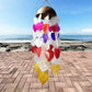 Coconut & Capiz Wind Chimes - Big Hearts - 40cm - Luna Panther