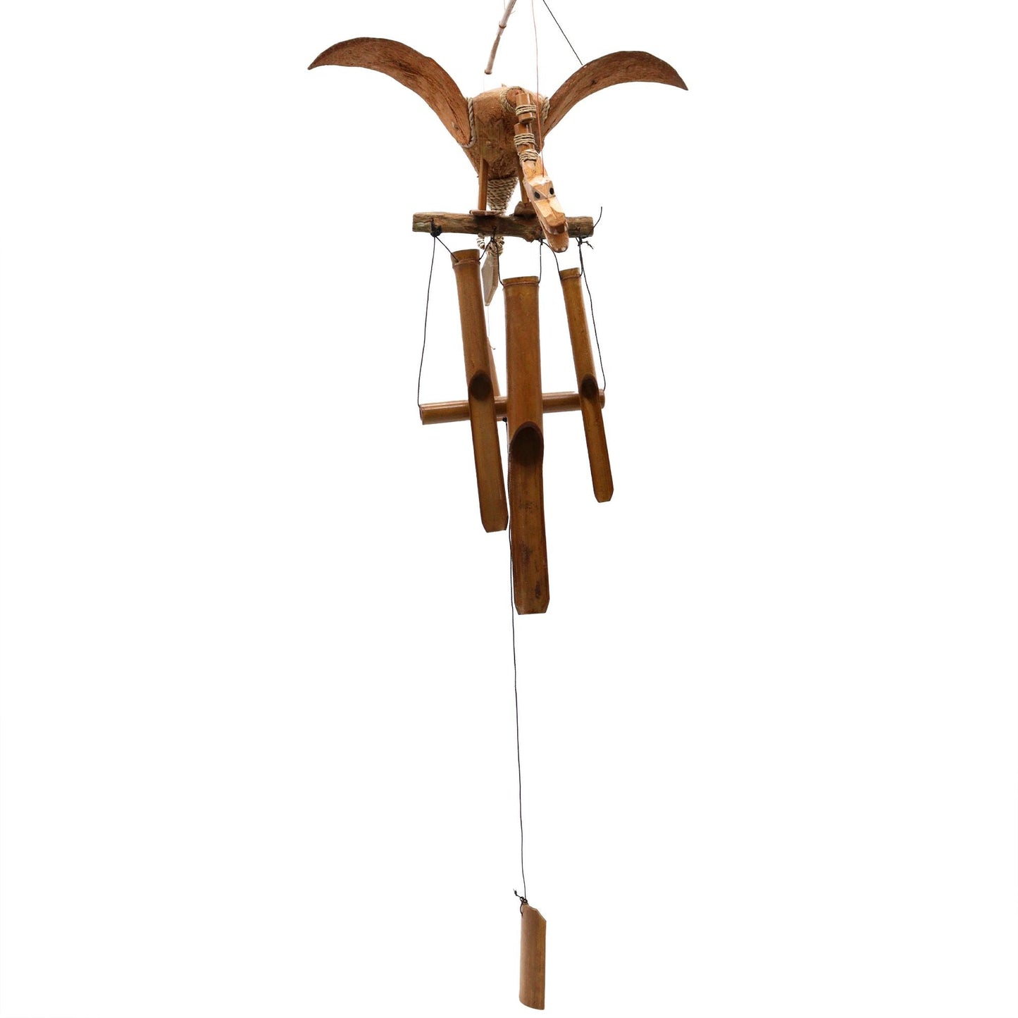 Coconut Dragon Wind Chimes - Luna Panther