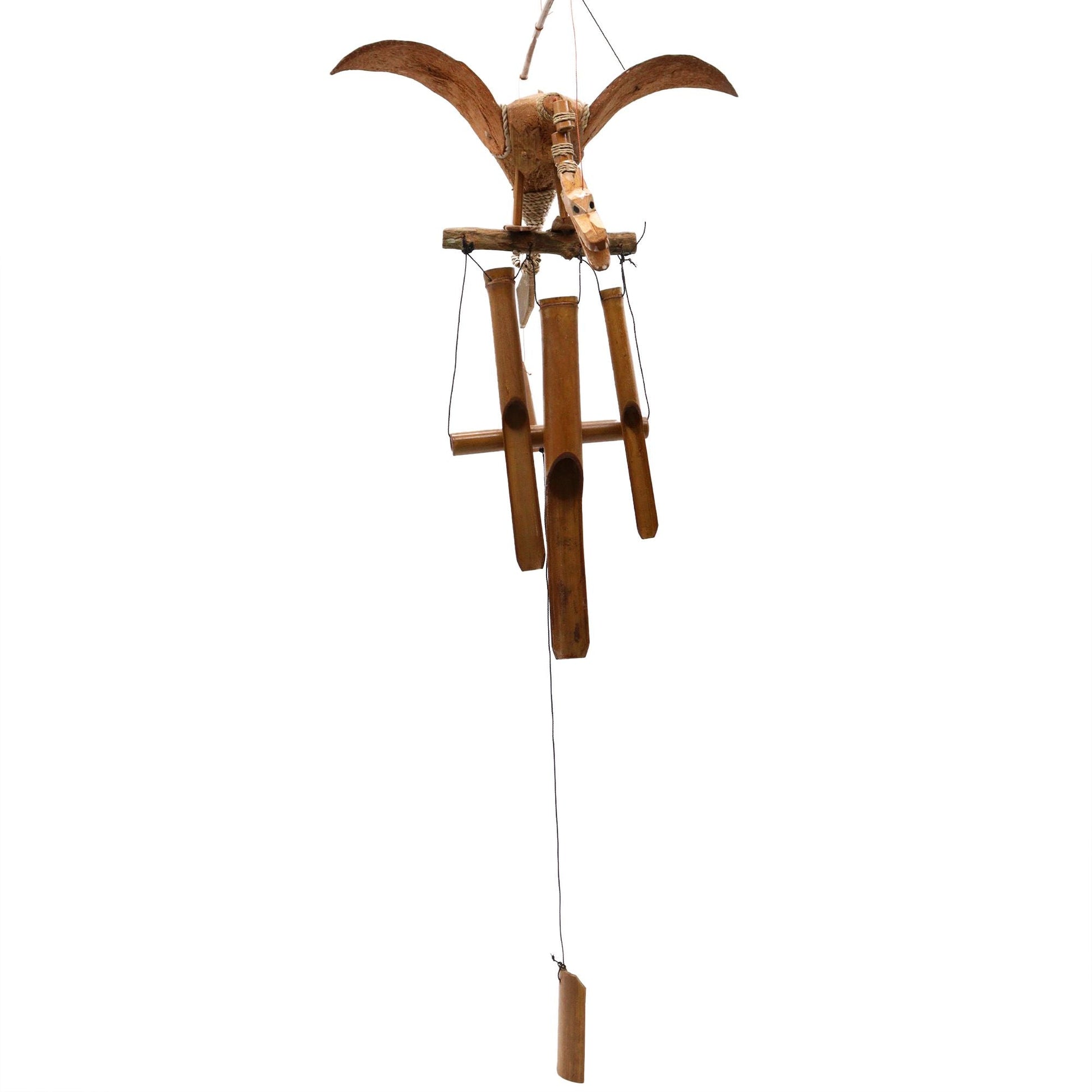 Coconut Dragon Wind Chimes - Luna Panther