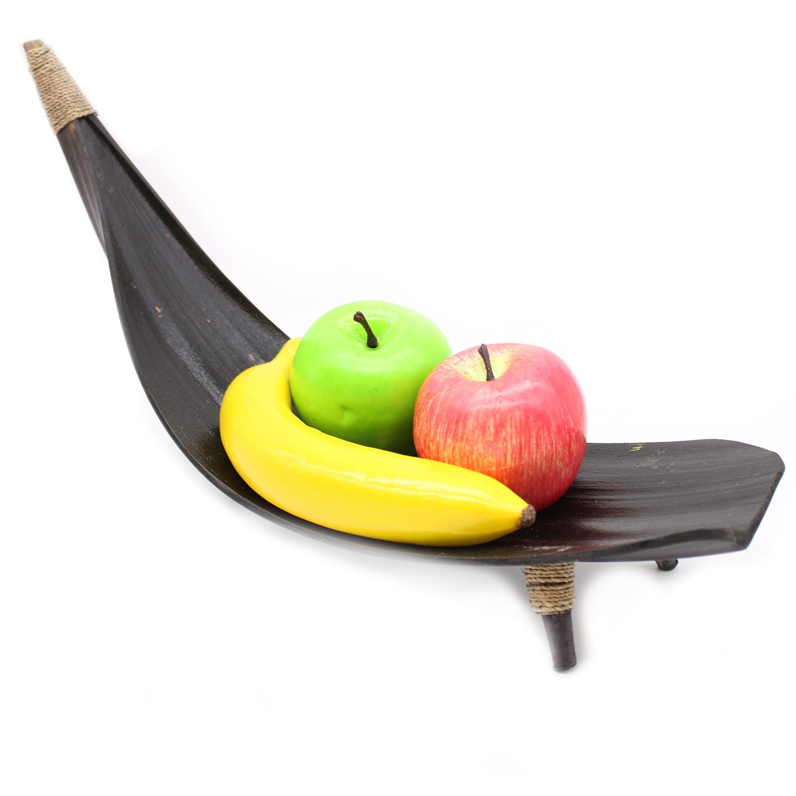 Coconut Leaf Fruit Bowl Set - Chocolate - Luna Panther
