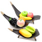 Coconut Leaf Fruit Bowl Set - Chocolate - Luna Panther
