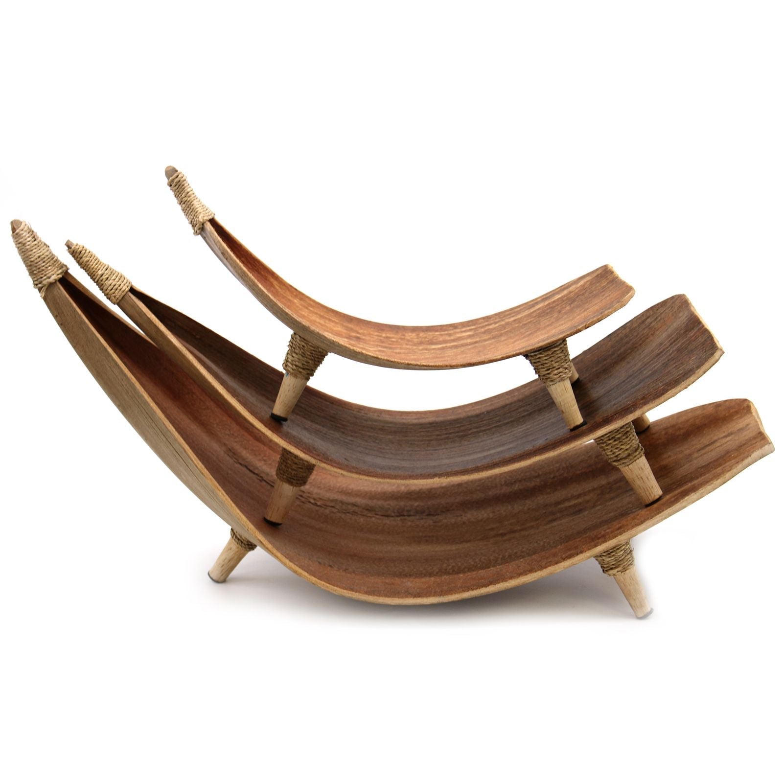 Coconut Leaf Fruit Bowl Set - Natural - Luna Panther